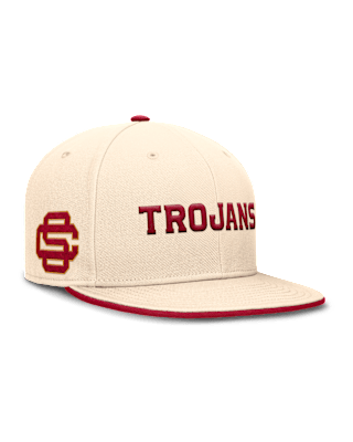 Мужская кепка USC Trojans Primetime True Nike Dri-FIT College Fitted Hat