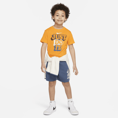 ナイキ "Just Do It" キャンプ Tシャツ リトルキッズ Tシャツ