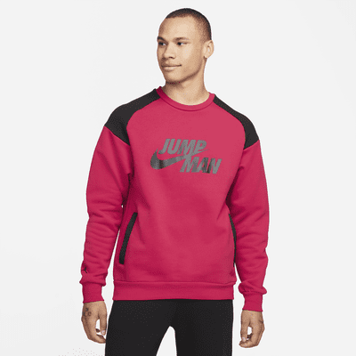 Sudadera de cuello redondo de tejido Fleece para hombre Jordan Jumpman.  Nike MX