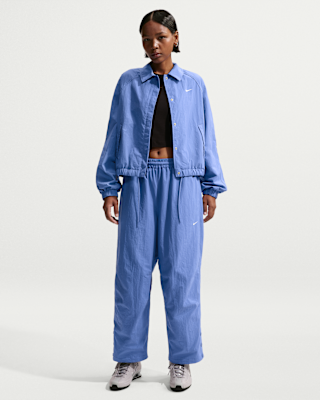 Женские  Nike Sportswear Oversized High-Waisted Woven Pants