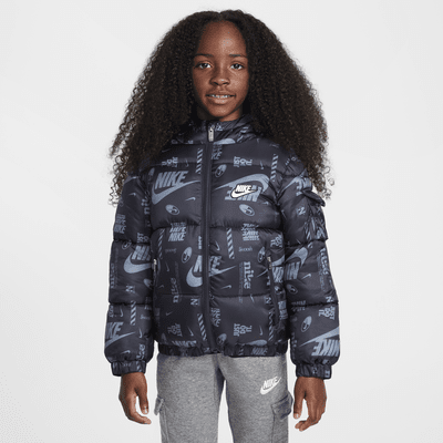 Giacca puffer con logo DNA Nike – Bambino/a