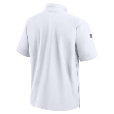 Green Bay Packers Nike Sideline Coaches Short Sleeve Quarter-Zip