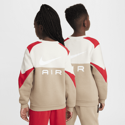 Φούτερ με crew λαιμόκοψη Nike Air για μεγάλα παιδιά