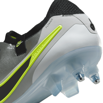 Chaussure de foot basse à crampons pour terrain gras Nike Tiempo Legend 10 Elite