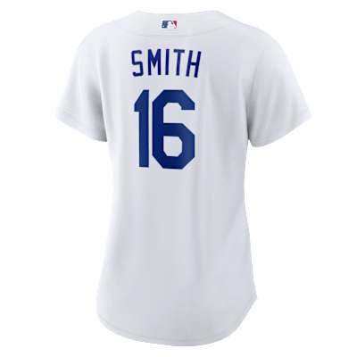 Will Smith Los Angeles Dodgers 2025 World Series Participant Women's Nike MLB Replica Jersey