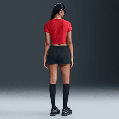Nike Sportswear Phoenix Fleece Pantalón corto de talle medio de 5 cm - Mujer