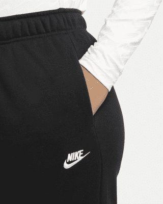 womens nike sweatpants black