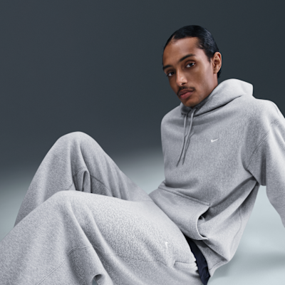 Pantalon en Fleece à ourlet ouvert Nike Solo Swoosh pour homme