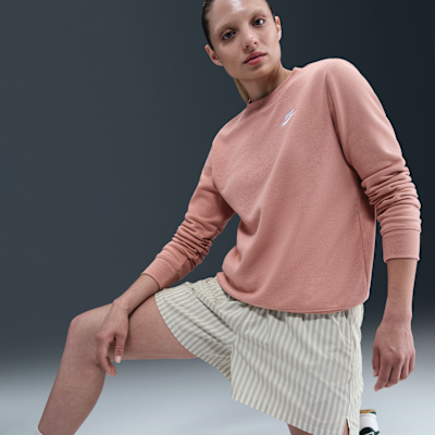 Nike Sportswear Chill Poplin weite Streifen-Shorts mit mittelhohem Bund (Damen)