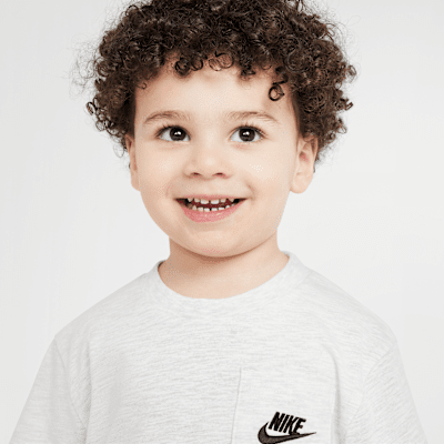Nike Sportswear Toddler Pocket T-Shirt and French Terry Shorts Set