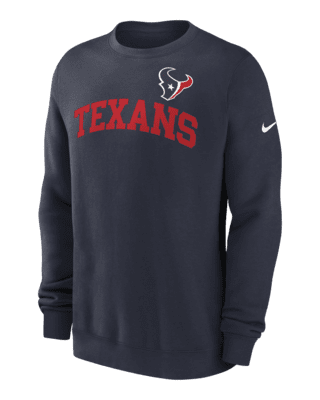 Мужские  Houston Texans Club Nike NFL Pullover Crew