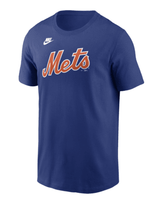 Мужская футболка Darryl Strawberry New York Mets Cooperstown Fuse Nike MLB