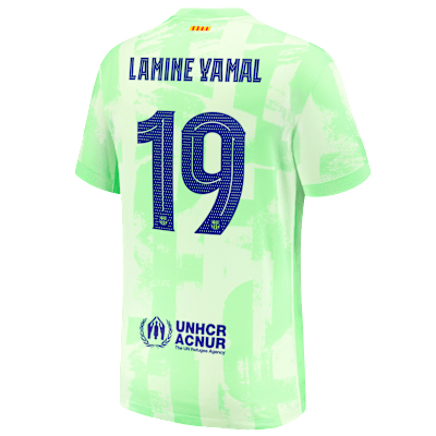 Lamine Yamal Barcelona 2024/25 Stadium Third Men's Nike Dri-FIT Soccer Jersey