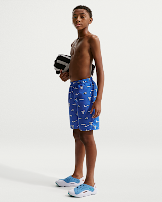 Детские шорты Nike Swim Breaker Big Kids' (Boys') 7" Brief-Lined Volley Short