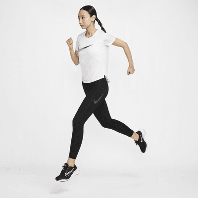 Nike Fast Women's Mid-Rise 7/8 Graphic Leggings with Pockets