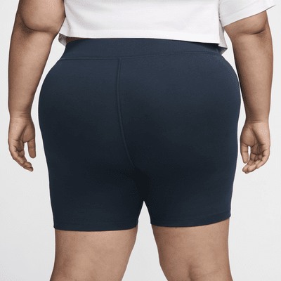 Nike Sportswear Classic Women's High-Waisted 8" Biker Shorts (Plus Size)