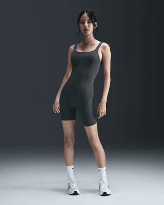 Женские шорты Nike Zenvy Dri-FIT Short Bodysuit