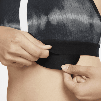 Nike Indy Women's Light-Support Padded All-Over Print Sports Bra