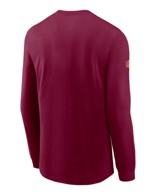 Washington Redskins Nike NFL On Field Apparel Dri-Fit Long Sleeve Shirt 2XL  SidelineSwap