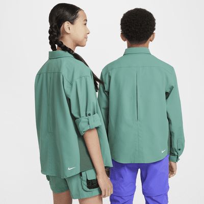 Playera Dri-FIT UV para niños talla grande Nike ACG "Devastation Trail"