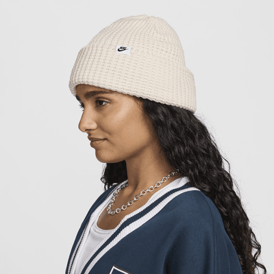 Nike Peak Strick-Beanie mit Waffelmuster