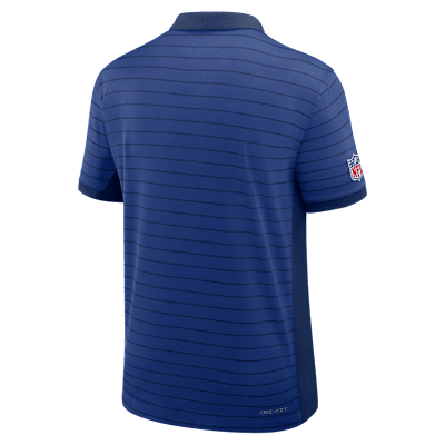 New York Giants Sideline Victory Stripe Men's Nike Dri-FIT NFL Polo