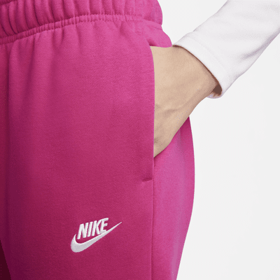 Joggers de tiro medio para mujer Nike Sportswear Club Fleece