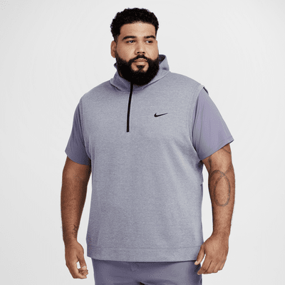 Hoodie e colete de golfe Nike Tour para homem