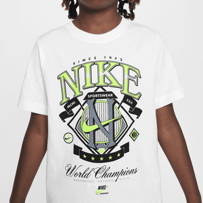 Nike Sportswear Big Kids' Crew-Neck T-Shirt