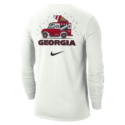 Georgia Men's Nike College Long-Sleeve T-Shirt