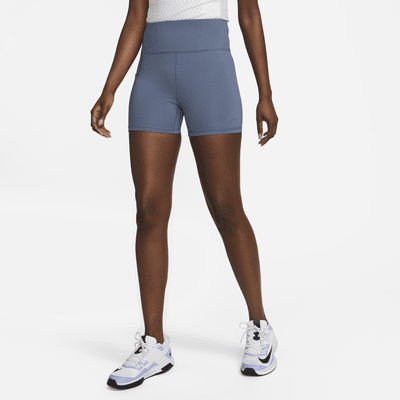 fantasma Saca la aseguranza reserva Nike Dri-FIT Advantage Pantalón corto de tenis de 10 cm y talle alto -  Mujer. Nike ES