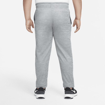 Nike Therma-FIT Big Kids' Open-Hem Training Pants Extended Size Medium+