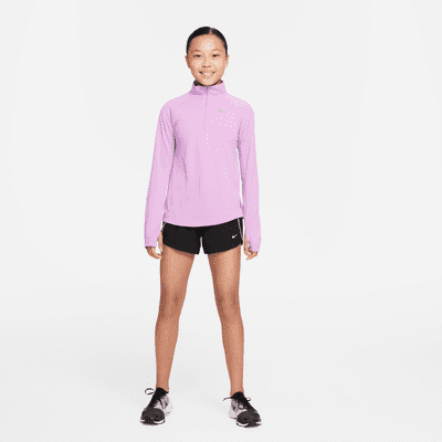 Nike Dri-FIT Big Kids' (Girls') Long-Sleeve Running Top