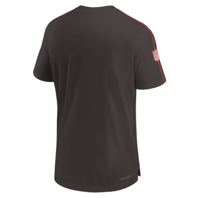Cleveland Browns Sideline Coach Men's Nike Dri-FIT NFL Top