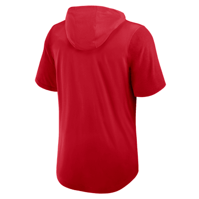 Atlanta Braves Logo Men's Nike Dri-FIT MLB Hooded T-Shirt