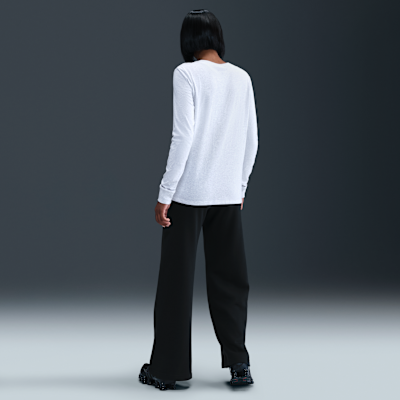 Nike Sportswear Club Fleece Women's Mid-Rise Wide-Leg Pants