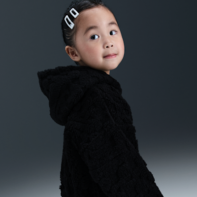 Conjunto de sudadera con gorro sin cierre y pants infantil Nike Cozy