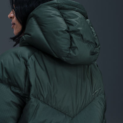 Parka de plumón Storm-FIT holgada con gorro para mujer Nike Sportswear Windpuffer