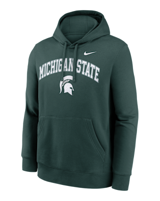 Мужское худи Michigan State Arch Nike College Pullover Hoodie