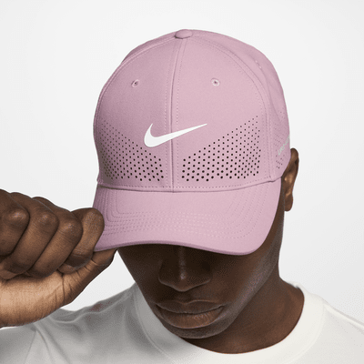 Gorra SwooshFlex estructurada Nike Dri-FIT ADV Rise