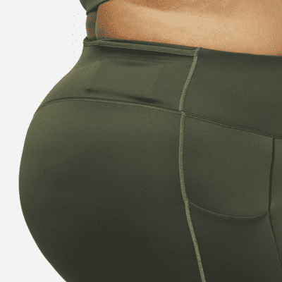 Nike Go Women's Firm-Support High-Waisted Full-Length Leggings with Pockets (Plus Size)