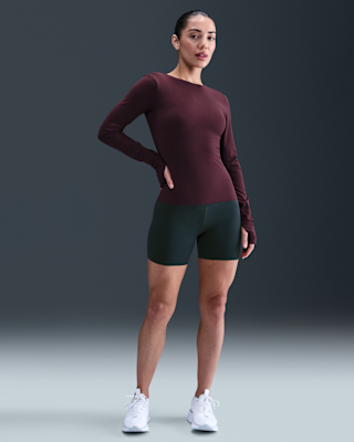 Женские шорты Nike Zenvy High-Waisted 5" Biker Shorts