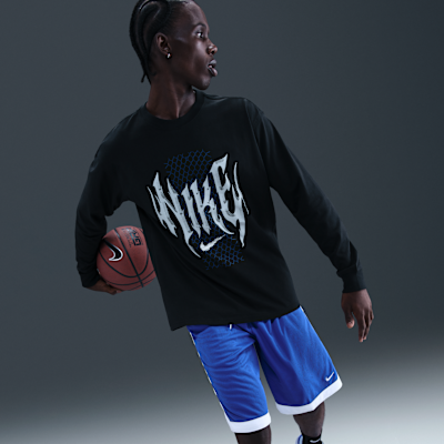 Nike Camiseta de baloncesto de manga larga - Hombre