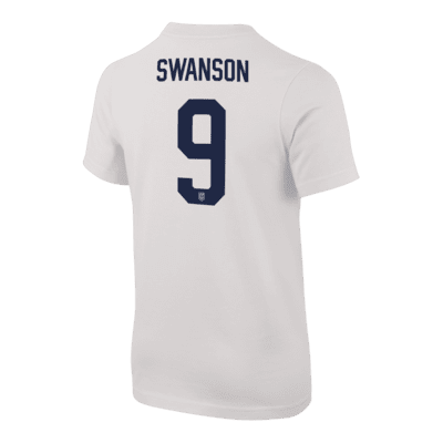 Playera de fútbol Nike para niños talla grande Mallory Swanson USWNT