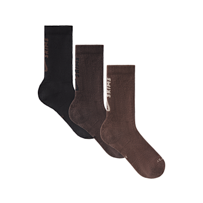 NikeSKIMS Women's Dri-FIT Crew Socks (3 Pairs)