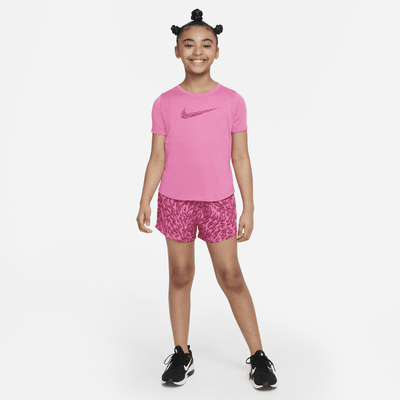 Nike One Big Kids' (Girls') Short-Sleeve Training Top