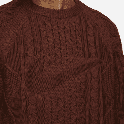 Nike Life Men's Cable-Knit Jumper. Nike AU