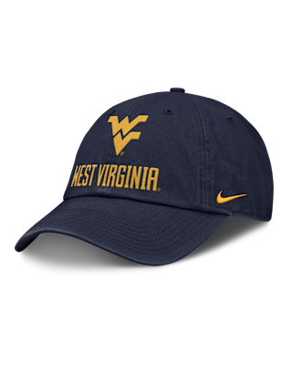 Мужские  West Virginia Sideline Club Gameday Nike College Adjustable Hat