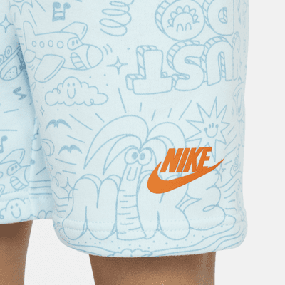 Nike Sportswear Create Your Own Adventure Little Kids' T-Shirt and Shorts Set