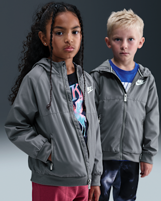 Детские  Nike Little Kids' Paneled Windbreaker